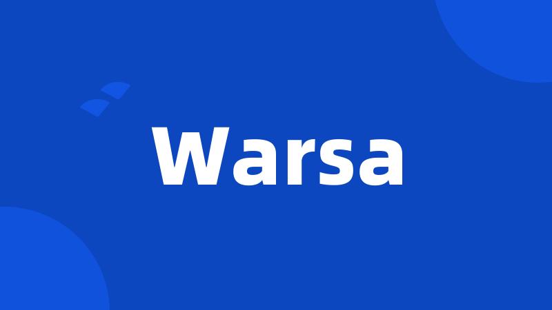 Warsa