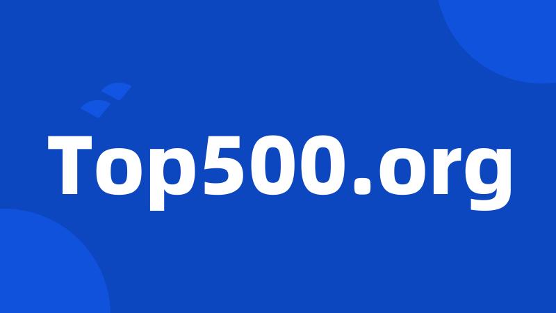 Top500.org