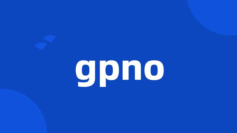 gpno