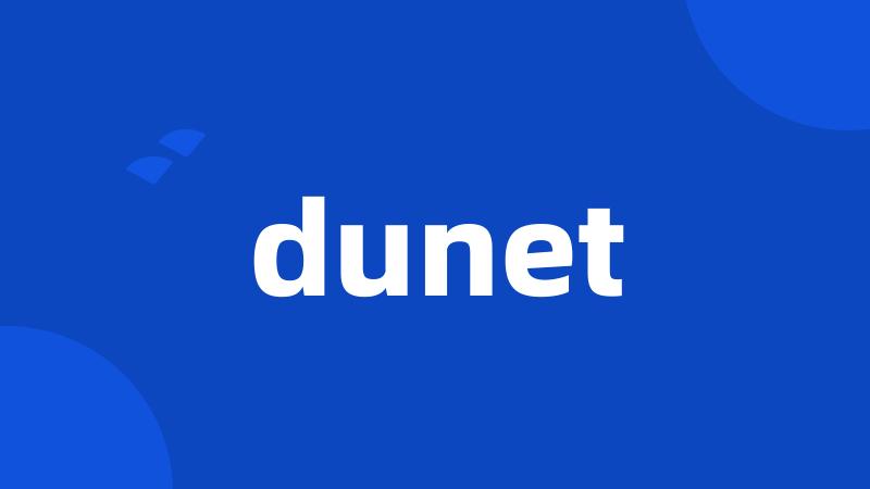 dunet