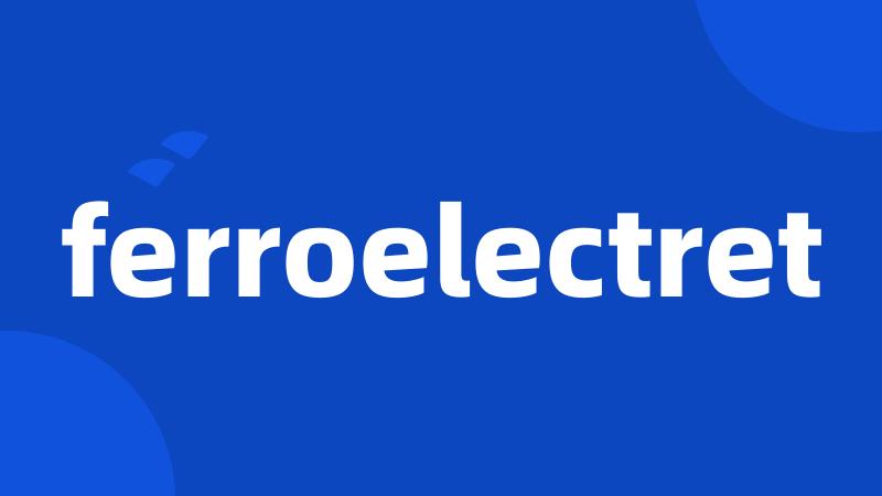 ferroelectret