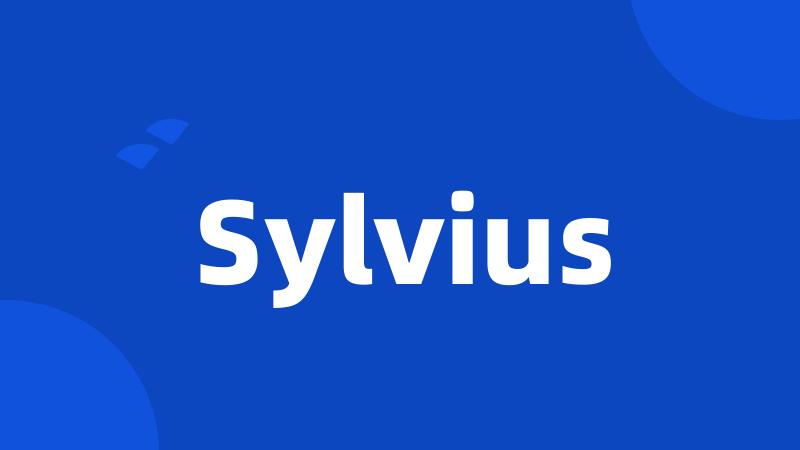 Sylvius