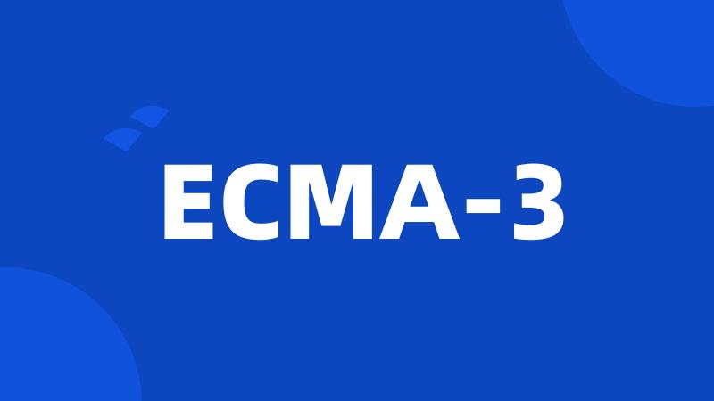 ECMA-3