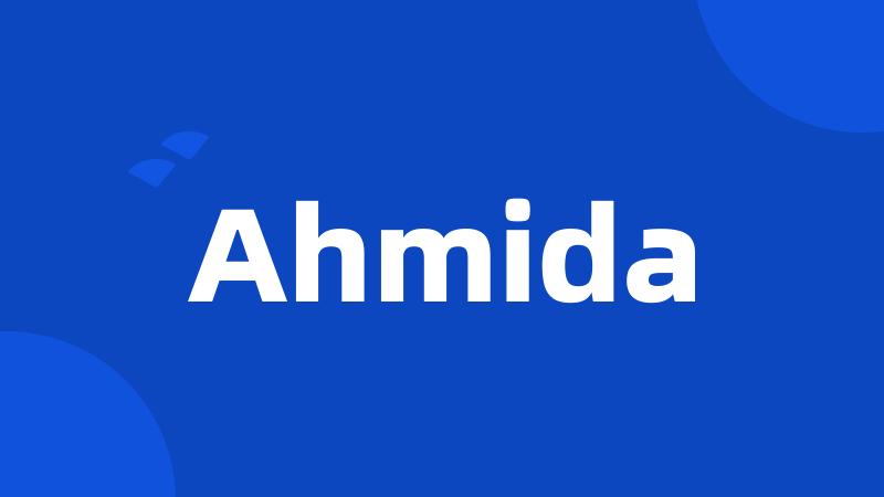 Ahmida