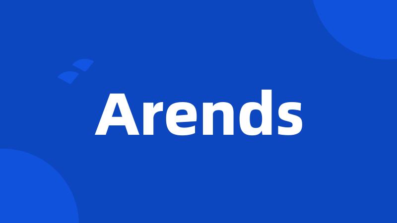 Arends