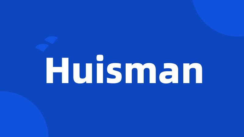 Huisman