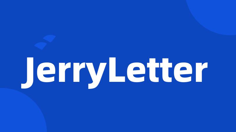 JerryLetter