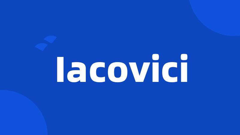 Iacovici