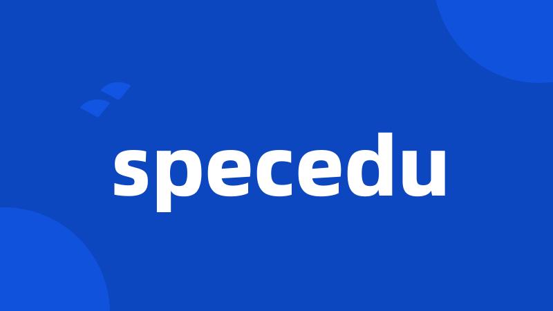 specedu