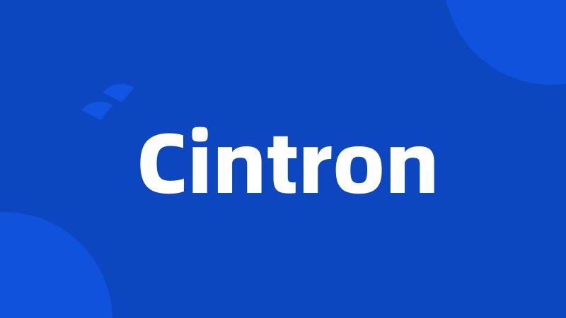 Cintron