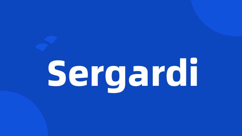 Sergardi