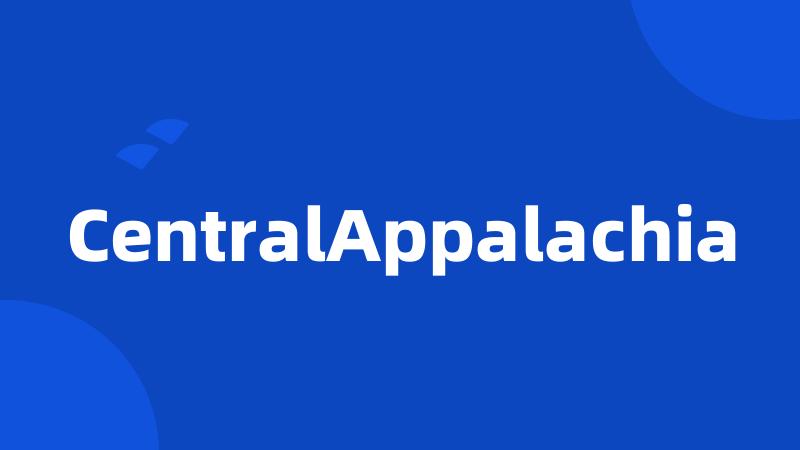 CentralAppalachia