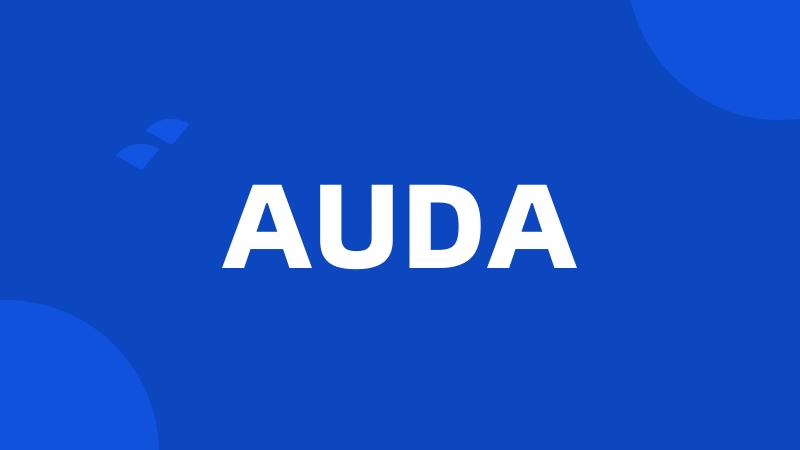 AUDA