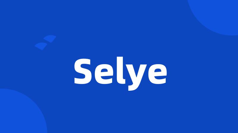 Selye