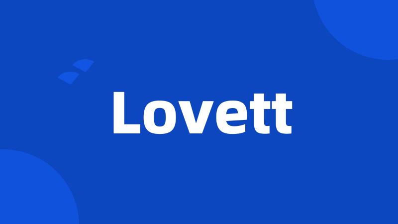 Lovett