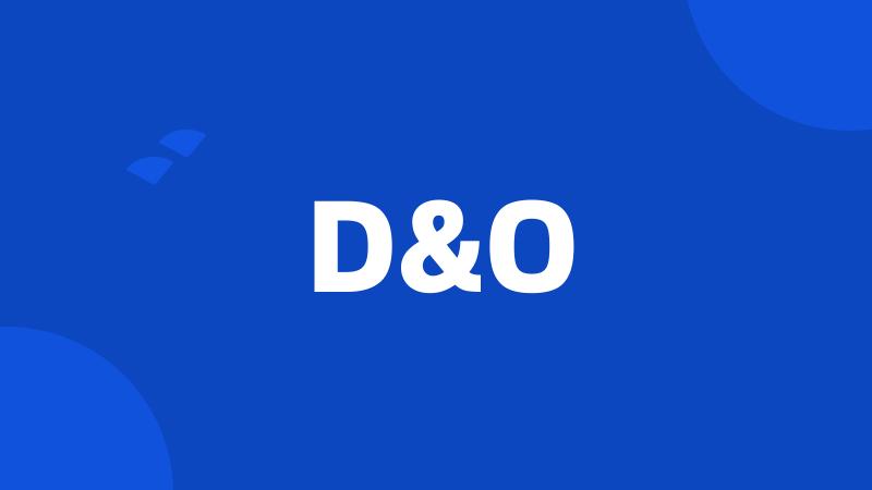 D&O