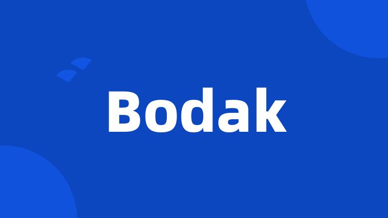 Bodak