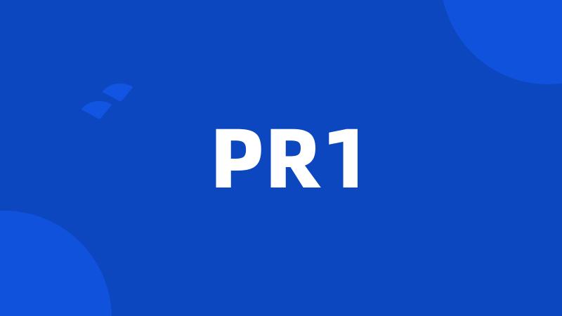 PR1