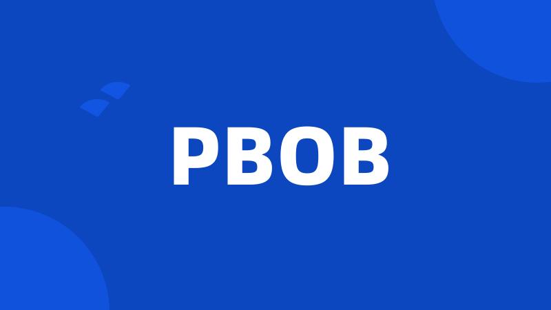 PBOB