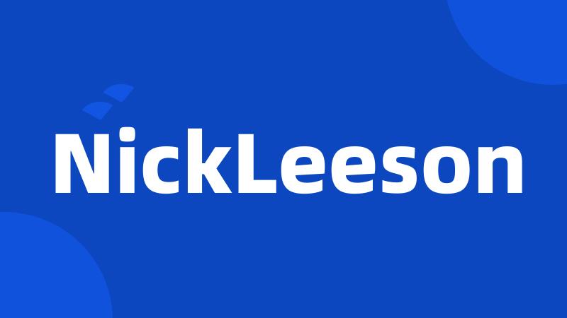 NickLeeson