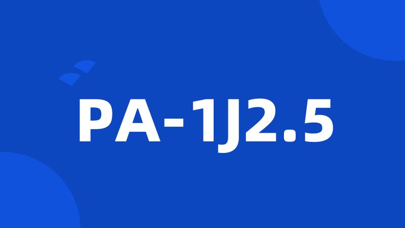 PA-1J2.5