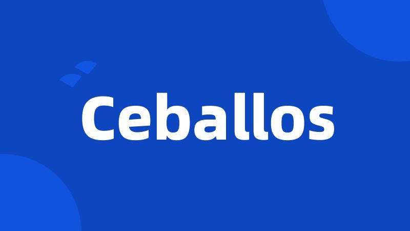 Ceballos