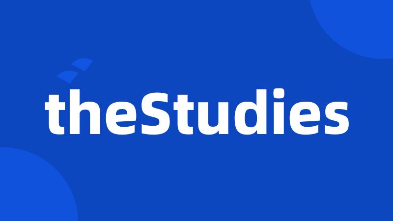 theStudies