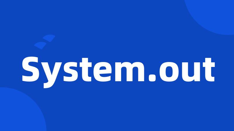 System.out