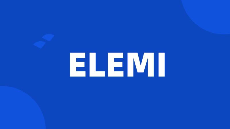 ELEMI