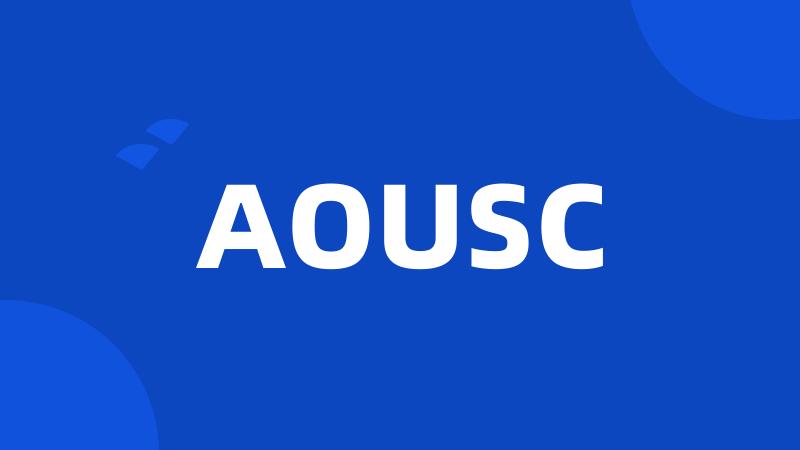 AOUSC