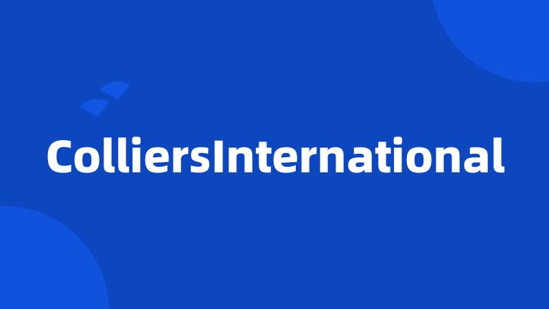 ColliersInternational