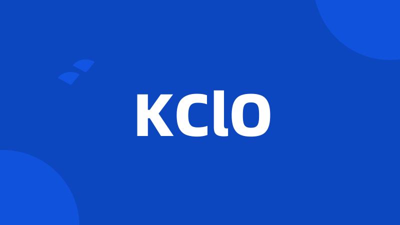 KClO