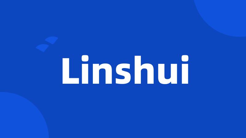 Linshui