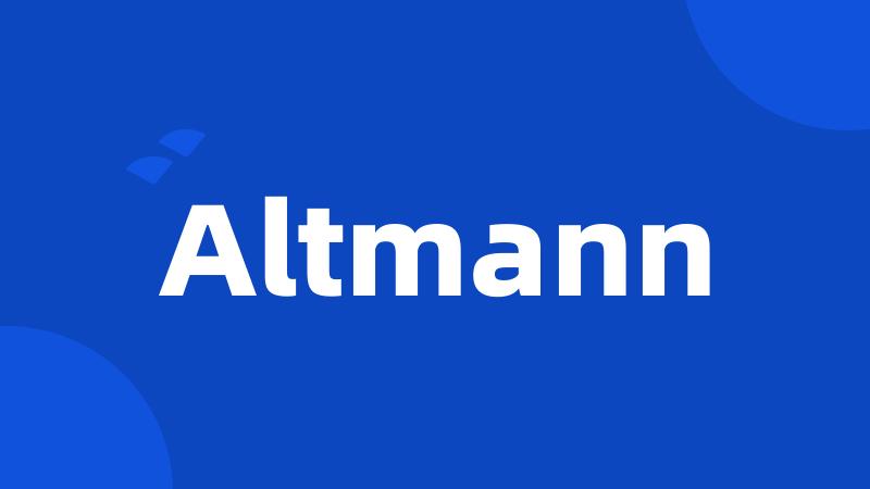 Altmann