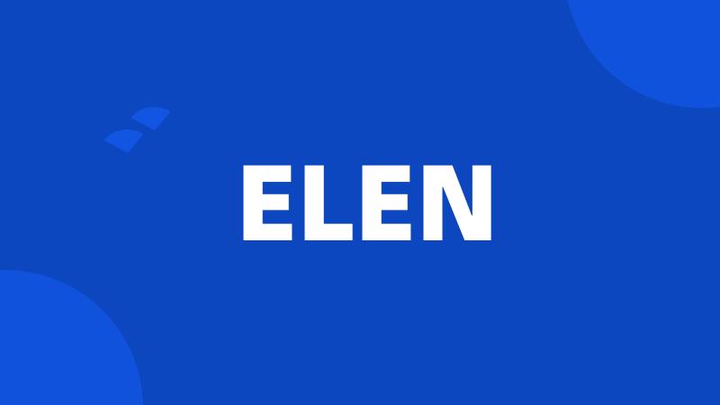 ELEN