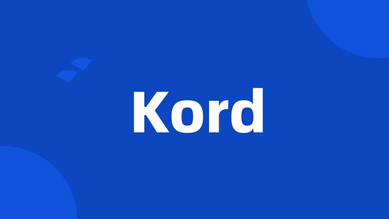 Kord