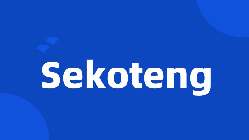 Sekoteng