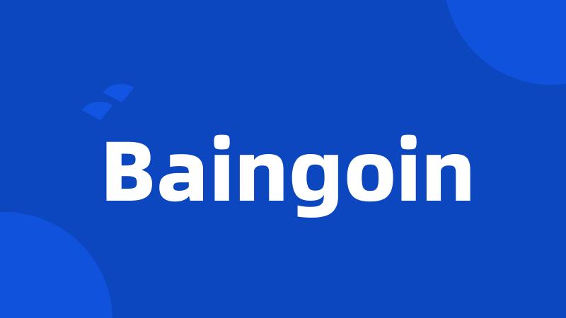 Baingoin