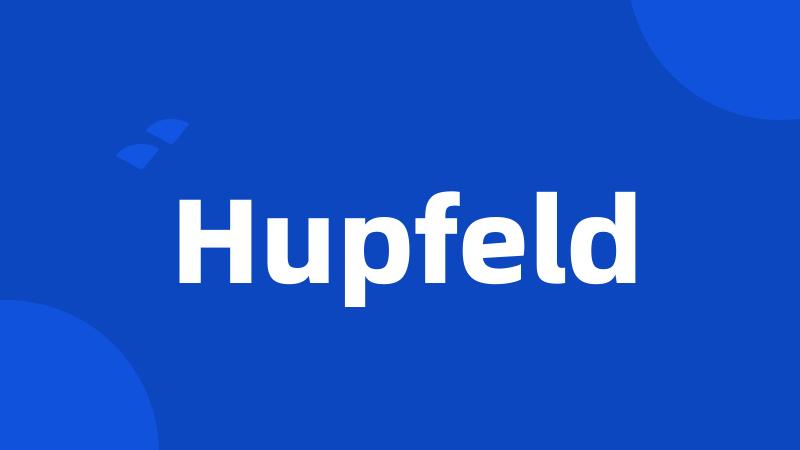 Hupfeld