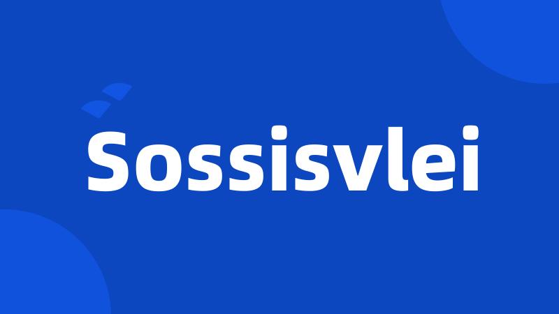 Sossisvlei