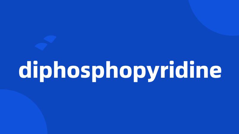 diphosphopyridine