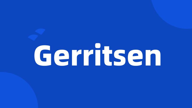 Gerritsen