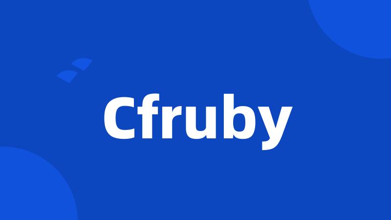 Cfruby