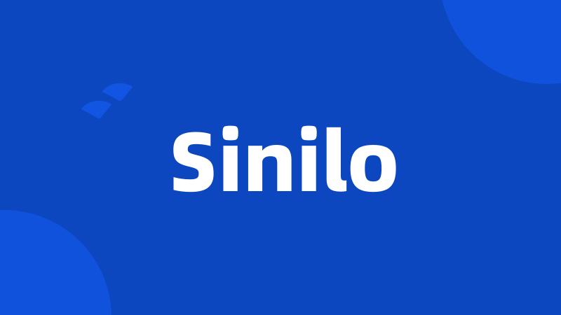 Sinilo