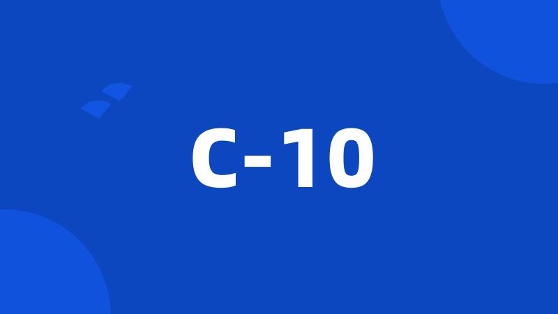C-10