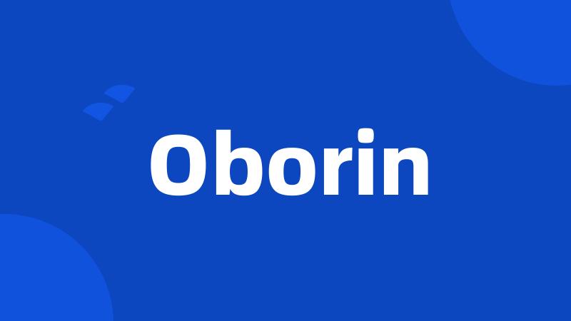 Oborin