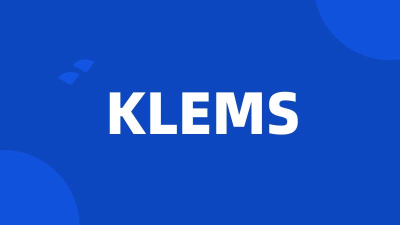 KLEMS