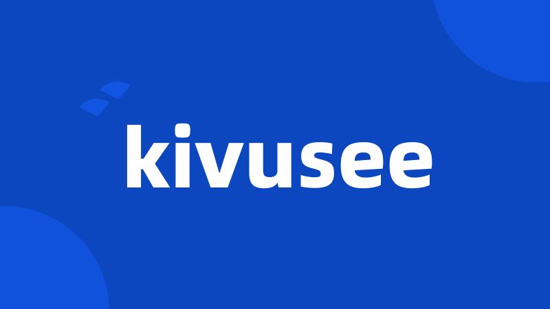 kivusee