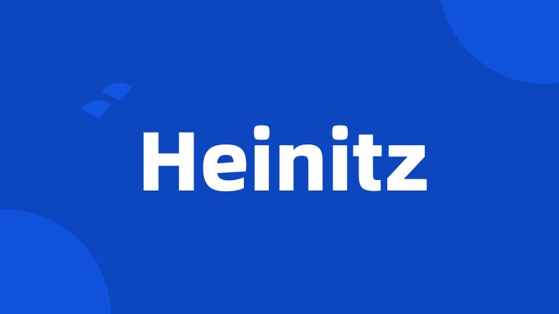 Heinitz