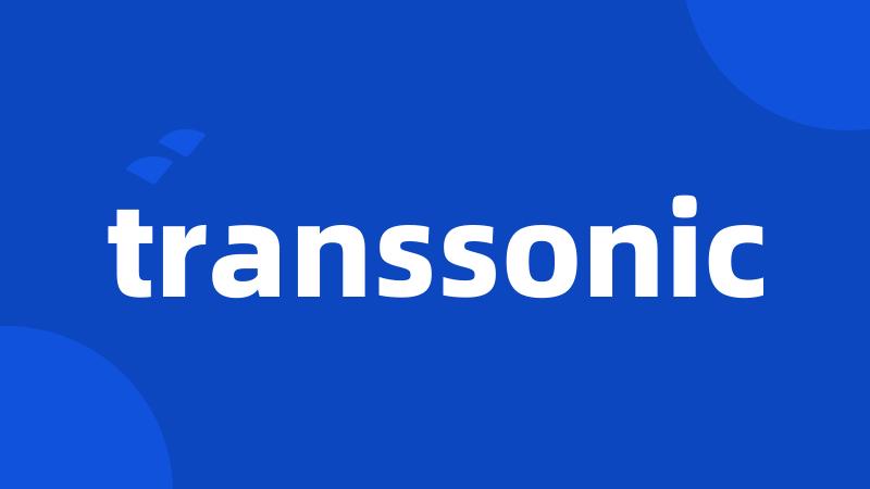 transsonic